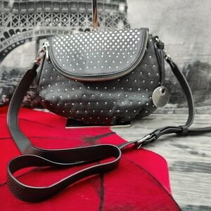 Marc Jacobs New Q Degrade Stud Natasha Crossbody Bag